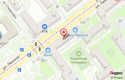 Офис продаж МТС на улице Ленина на карте