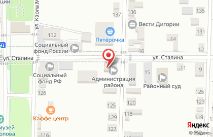 Почта Банк во Владикавказе на карте