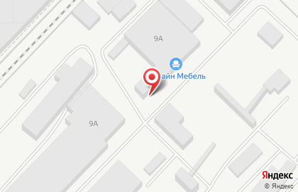 Торгово-производственная компания Дизайн Мебель на улице Монтажников на карте