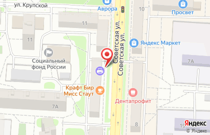 Клиника Стоматолог в Москве на карте