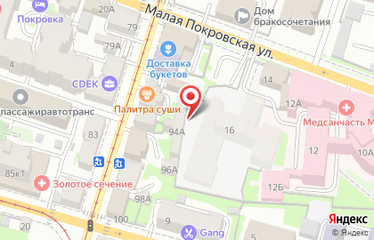 Свадебный дом на Ильинской улице на карте