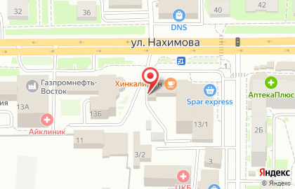 Виола на улице Нахимова на карте
