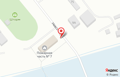 Пожарная часть Пожарно-спасательная часть №7 на карте