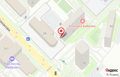 Строительная компания Сибстройпроект в Центральном районе на карте