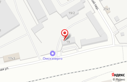 Омский район электрических сетей на карте
