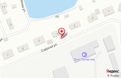 Продуктовый магазин Василёк на Озёрной улице на карте