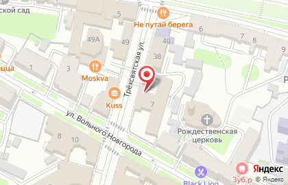 Военкомат Центрального района в Твери на карте
