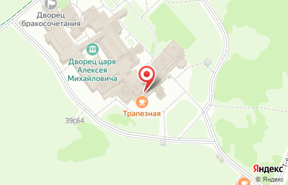 Трапезная в Москве на карте