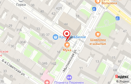 Пекарня Мука на площади Восстания на карте