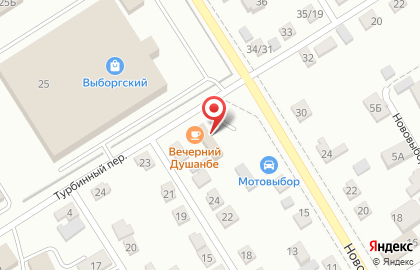 Кафе Вечерний Душанбе на карте