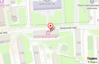 Клиника эстетической медицины Совершенство на Пушкинской улице на карте