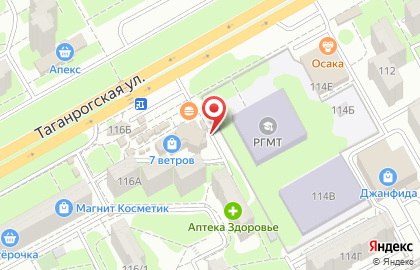 ОАО Банкомат, Балтийский Банк на Таганрогской улице на карте
