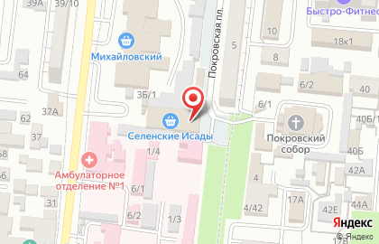 Потребительское общество Мастер на Покровской площади на карте