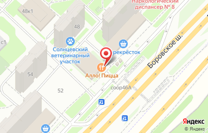 Продуктовый магазин КуулКлевер на Боровском шоссе на карте