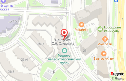 Образовательный центр им. С.Н. Олехника с дошкольным отделением на Соколово-Мещерской улице на карте