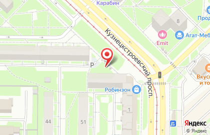 Киоск фруктов и овощей на Пионерском проспекте на карте