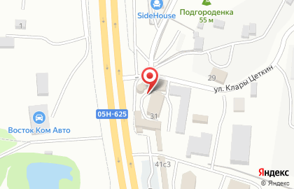 Торговая компания МегаПак Артем на улице Клары Цеткин на карте