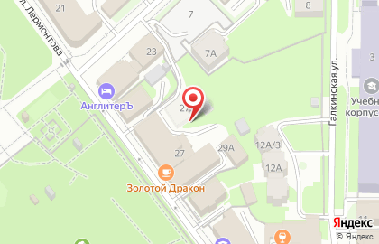 ЗАО УралСиб на улице Лермонтова на карте