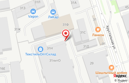Алеко на Хрустальной улице на карте