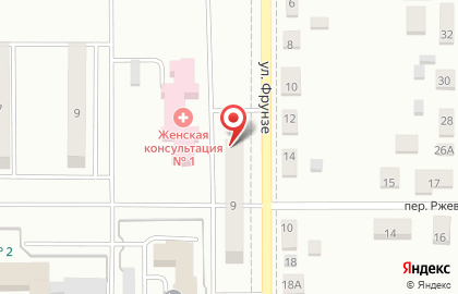 Бюджетная гостиница-хостел Дружба в Орджоникидзевском районе на карте