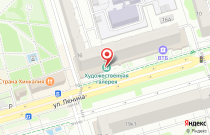 Банкомат Интерпрогрессбанк на улице Ленина, 16 в Лобне на карте