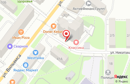 Салон-парикмахерская Колорит в Орджоникидзевском районе на карте
