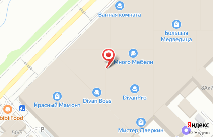 Мебельная фабрика 33 Дивана на Светлановской улице на карте