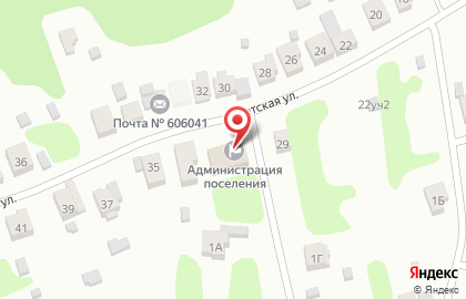Сектор по работе в поселке Гавриловка на карте