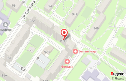 Медицинский центр Белый март на карте