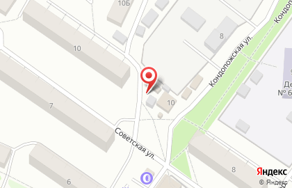 Рыбная лавка в Петрозаводске на карте