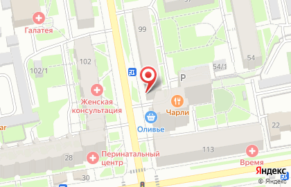 Магазин Фруктовый рай на Интернациональной улице на карте