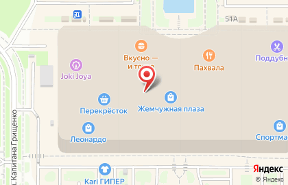 Кафе FireWok в Красносельском районе на карте