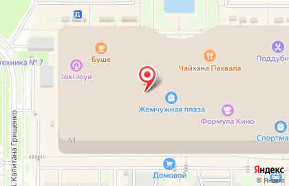 Кафе FireWok в Красносельском районе на карте