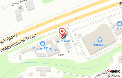 Шашлычный дом на Мамадышском тракте на карте