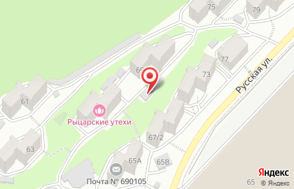 Продуктовый магазин во Владивостоке на карте