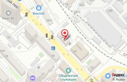 Салон слуховых аппаратов Фоника в Железнодорожном районе на карте