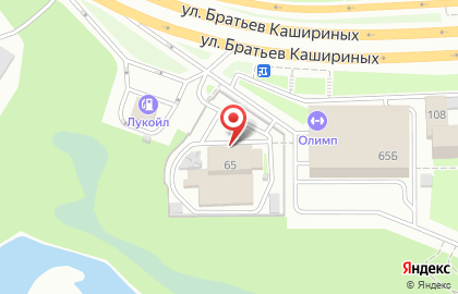 Производственная компания ТехноКом на улице Братьев Кашириных на карте