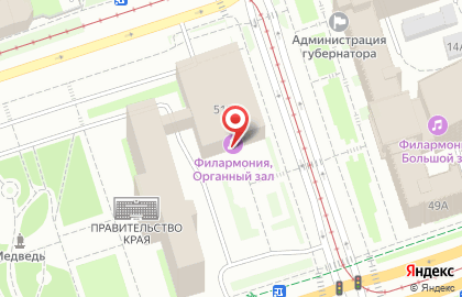 Министерство социального развития Пермского края Управление в сфере содействия занятости на карте
