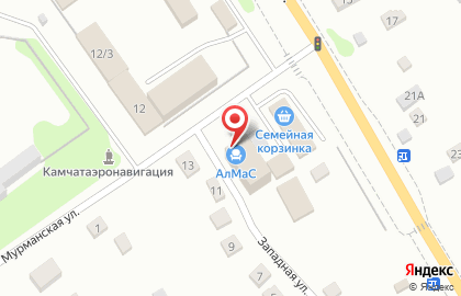 Мебельная фабрика АлМаС в Петропавловске-Камчатском на карте
