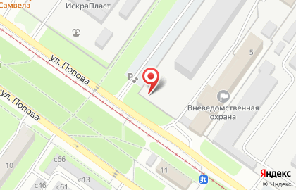 ООО ПрофРемСтрой на улице Попова на карте