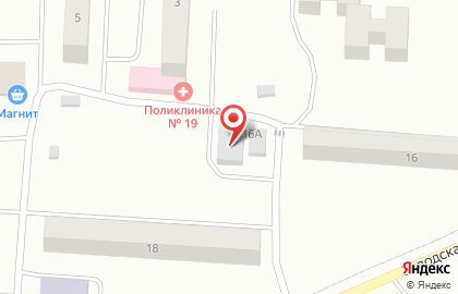 Аптека от Склада на Заводской улице в Винзилях на карте