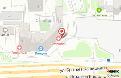 Грузчиков сервис на улице Братьев Кашириных на карте