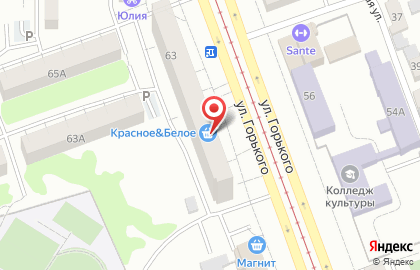 Магазин Красное & Белое в Челябинске на карте