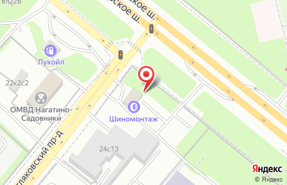 Автосервис БиБиЗон в Москворечье-Сабурово на карте