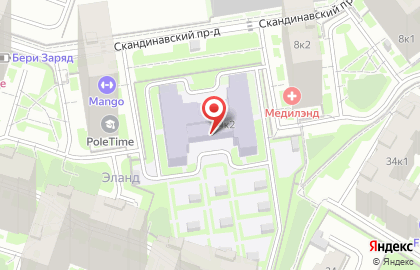 Детский сад комбинированного вида №61 в Санкт-Петербурге на карте