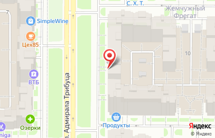 Сервисный центр Mobilab на улице Адмирала Трибуца на карте