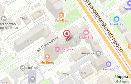 Торговая компания ПрофКрепеж в Центральном районе на карте