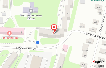 Медицинская лаборатория Гемотест на Московской улице на карте