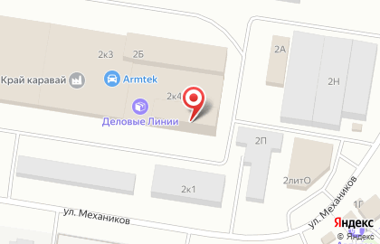 Компания Яшкино на улице Механиков на карте