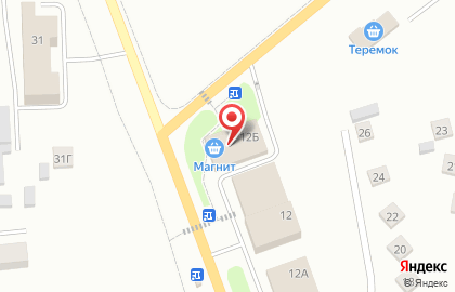 Продуктовый магазин на Новокомбинатовской, 12Б на карте